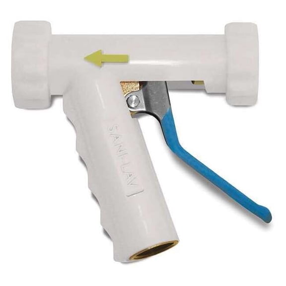 Sani-Lav Spray Nozzle,White,150psi,4.5 to 10.5gpm N8W