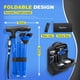 thumbnail image 5 of Bastón plegable BigAlex con luz LED, base cuádruple pivotante, ajustable y bolsa de transporte para hombre y mujer., 5 of 5