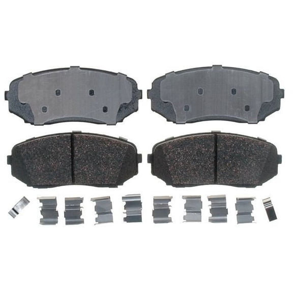 Front Brake Pad Set - Compatible with 2007 - 2009, 2012 - 2014 Ford Edge 2008 2013