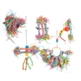 thumbnail image 2 of Bird Shredding Toys, 5Pcs Relieve Anxiety Bird Shredder Paper Toys Easy Installation Safe  For Parakeets, 2 of 8
