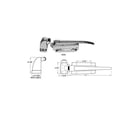 thumbnail image 4 of Kason K56-CB01 Walk-In Safety Chrome Latch Complete with K56-CB03 Strike Offset 3/4" to 1-1/2", 4 of 4