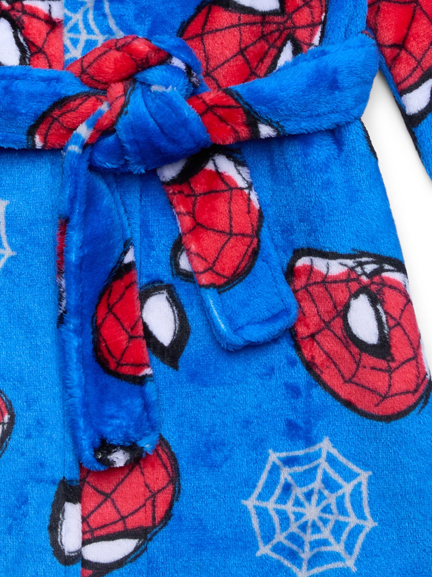 Spiderman Hooded Plush PlushSleep Robe, Sizes 4-12