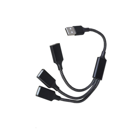Necvior Highly Speed USB2.0 Hub MultiSocket USB Splitter Cable for Seamlessly Connection of Multiple Peripherals Devices