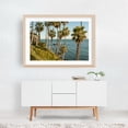 thumbnail image 5 of Palms at Heisler Park, Laguna Beach 02 - Laguna Beach California Photography Palm Tree Coastal Beach Ocean Tropical Landscape Seascape Oak Framed Wall Art Print 24 x 36 inches, 5 of 6