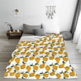 thumbnail image 5 of Vsdgher Yellow Pears Ultra-Soft Micro flannel Blanket Throw Blankets for Couch Sofa, Bed (4 sizes)-50"x40", 5 of 7