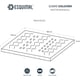 thumbnail image 4 of Colchoneta de Memory Foam con Gel, Sobrecolchón Topper 7 Zonas de Presion, Confort Acolchado, Cama Suave, Soporte Premium para Espalda, Protector de colchones 5 cm (Matrimonial, Azul), 4 of 6