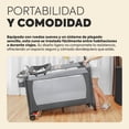 thumbnail image 3 of SAYCHEESE Cuna 4 en 1 para Bebé Portátil Colecho con Mosquitero y Cambiador de Pañales Ajustable en Altura con Ruedas Ideal 0 a 3 Años, 3 of 7
