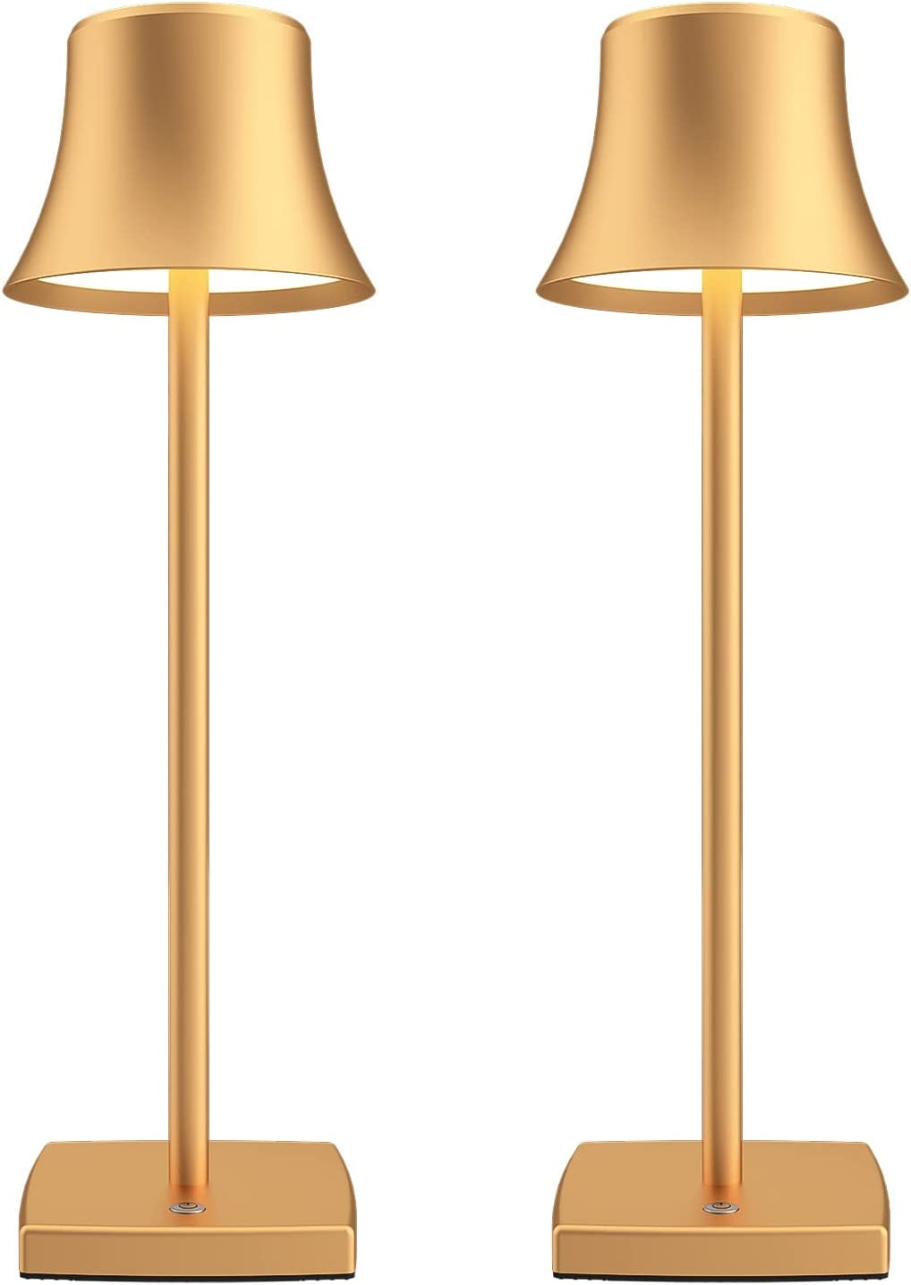 2 Pack LED Cordless Table Lamps Rechargeable,5000mAh Battery Operated