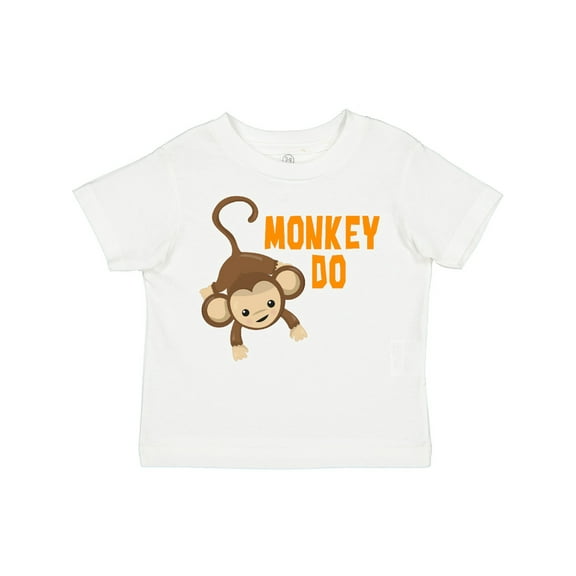 Inktastic Monkey Do with Monkey Boys or Girls Toddler T-Shirt