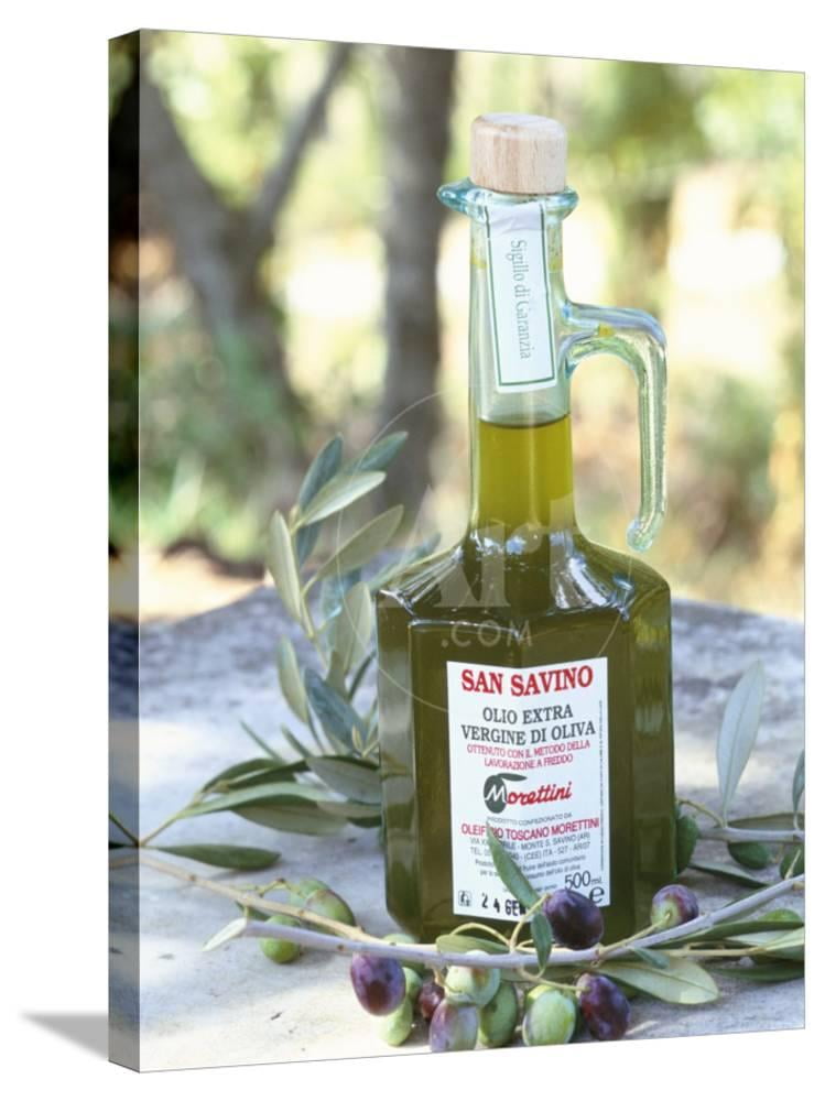 Olive Oil, Tuscany, Italy, Stretched Canvas Wall Art by Bruno Morandi Sold by