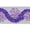 Purple Multi, variant on Expo Int'l 5 yards of Regan 2 1/2 Inch Chiffon Flower Trim