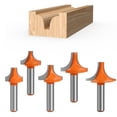 thumbnail image 2 of 8Mm Shank Engraving Milling Cutter End Mill Woodworking Plunging Round- Over Bit 25Mm, 2 of 10
