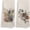 Beige Dragonfly, variant on Vintage Floral Kitchen Towels and Dishcloths Set of 2, Vintage Decorative Kitchen Towels, Bouquet Decorative Towels, Retro Wildflowr Drying Cloth Hand Towels for Bathroom Kitchen, 16×24 Inches