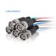 thumbnail image 3 of Cable adaptador VGA a BNC MEIRIYFA HD15 VGA a 5 BNC RGBHV, 3 of 7