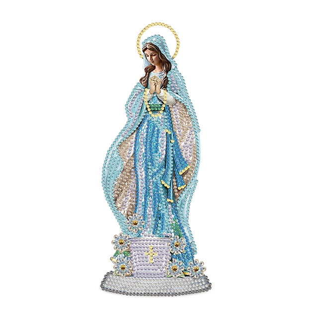 5D DIY Taladro Parcial Con Forma Especial La Virgen María (HB386)