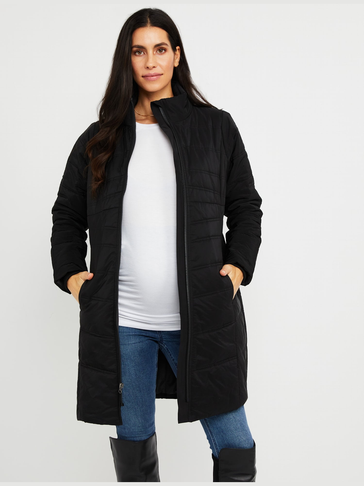 Motherhood Maternity Core Puffer Maternity Jacket