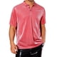 thumbnail image 1 of Camisetas Polo Brillantes INSPIRE CHIC para Hombre, Tops Brillantes de Manga Corta, Polo Metálico Disco L Rojo, 1 of 5