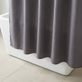 thumbnail image 2 of REGALWOVEN Modern Waffle Weave Shower Curtain with 12 Hooks Waterproof for Bathroom Grey 71"W x 71"L, 2 of 5