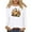 FY1-White, variant on Women's Thanksgiving Tops Halloween Pumpkin Graphic T Shirt Long Sleeve Fall T-Shirt Thankful Grateful Blessed Blouses Loose Fit Tunic Top