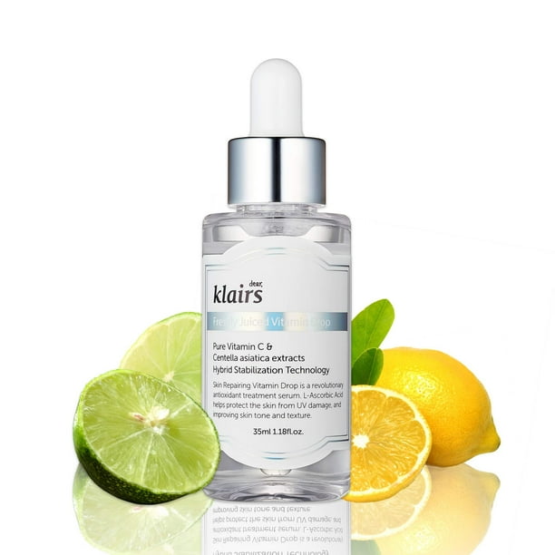 Klairs Klairs Freshly Juiced Vitamin Drop 5 Pure Vitamin C Vitamin C Serum 35ml 1 18oz Original Version Walmart Com Walmart Com