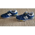 thumbnail image 1 of New balance 574 men 9.5 shoes blue white and yellow great condition, 1 of 5