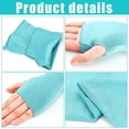 thumbnail image 3 of Fingerless Gloves Women UV Protection Gloves Wrist Length Cotton Gloves Sun Block Driving Gloves Unisex, 3 of 5