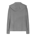 thumbnail image 4 of ZyeKqe Athletic Jackets for Women Sun Protection Long Sleeve Hooded Full Zip Upf 50+ Outdoor Hiking Workout Tops with Pockets, 4 of 7