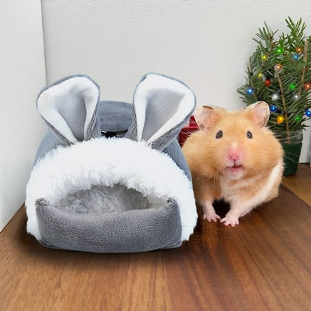 Clearance items! JGF844 Mini Hamster Nests Golden Bear Cotton Nests Hamster Warm Winter Detachable Nests Cute Cute Nests Honey Bag