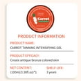 thumbnail image 6 of Carrot Tanning Gel Intensive Tanning Luxe Gel, Tan Accelerator for Outdoor Sun and Tanning Beds, Achieve a Natural Tan with Natural Ingredients, 6 of 6