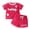 A579-Hot Pink, variant on Caqnni Toddler Baby Girls Summer Clothes Outfits Ruffle Camisole Spot Dot Tops and Casual Shorts Newborn Girl Clothing Pajamas Set Pink 18-24 Months