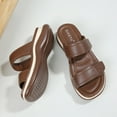 thumbnail image 4 of Mostsola Slides for Women Casual Comfortable Arch Support Slip on Shoes Summer Dressy Slippers, 4 of 9