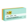 Post-it® Notes, 1 3/8 in. x 1 7/8 in., Beachside Cafe Collection, 12 Pads/Pack