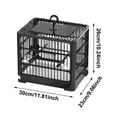 thumbnail image 3 of BotaniNest Bird Cage Travel Bird Cage Portable Bird | Small Birds Lightweight Parrots Cage With Standing Pole Detachable Tray Hook Handle Easy Transport Bird For, 3 of 6