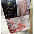 thumbnail image 2 of Brandy Jacquard Print Rod Pocket Window Panel, Raspberry, 54x84 Inches, 2 of 2