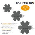 thumbnail image 3 of Juego de 12 protectores para sartenes BYKITCHEN, más grandes y gruesos, 3 of 6