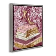 thumbnail image 2 of Stupell Industries Contemporary Heels on Fashion Books Pink Gray Floating Frame Canvas Art, 25 x 25, by Ziwei Li, 2 of 7