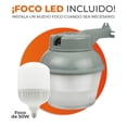 thumbnail image 3 of Tecnolite - L&aacute;mpara de Pared, Iluminaci&oacute;n Exteriores Espejo III con Luz Led de D&iacute;a, Arbotante con Fotocelda de 50 W, Resistente a la Intemperie, Base E27 Espacios Indu, 3 of 8