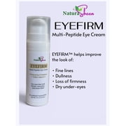 EYEFIRM Multi-Peptide Eye Cream with 5 Peptides + THDA Vitamin C, Firming & Smoothing Eye Cream, 0.5 oz