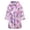 Purple, variant on Linfrsh Boys Girls Robes Kids Toddler Flannel Hooded Bathrobe Pajamas Sleepwear(Multicolour,5-6 Years)