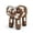 Brown, variant on Minecraft Squid Kids Bedding Glow In the Dark Plush Kids Bedding Plush Pillow Buddy