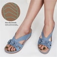thumbnail image 3 of Women's Orthopedic Sandals 2026 Dressy Arch Support Slip On Dressy Summer Comfortable Slides Shoes Lightweight Memory Foam Platform Sandal, 3 of 5