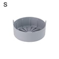 thumbnail image 3 of Olla de silicona Antiadherente Inteprter para Freidora de aire Cesta resistente al calor Gris 16cm, 3 of 6