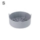 thumbnail image 4 of Olla de silicona reutilizable Bewildely para freidora de aire Gris 16cm, 4 of 6