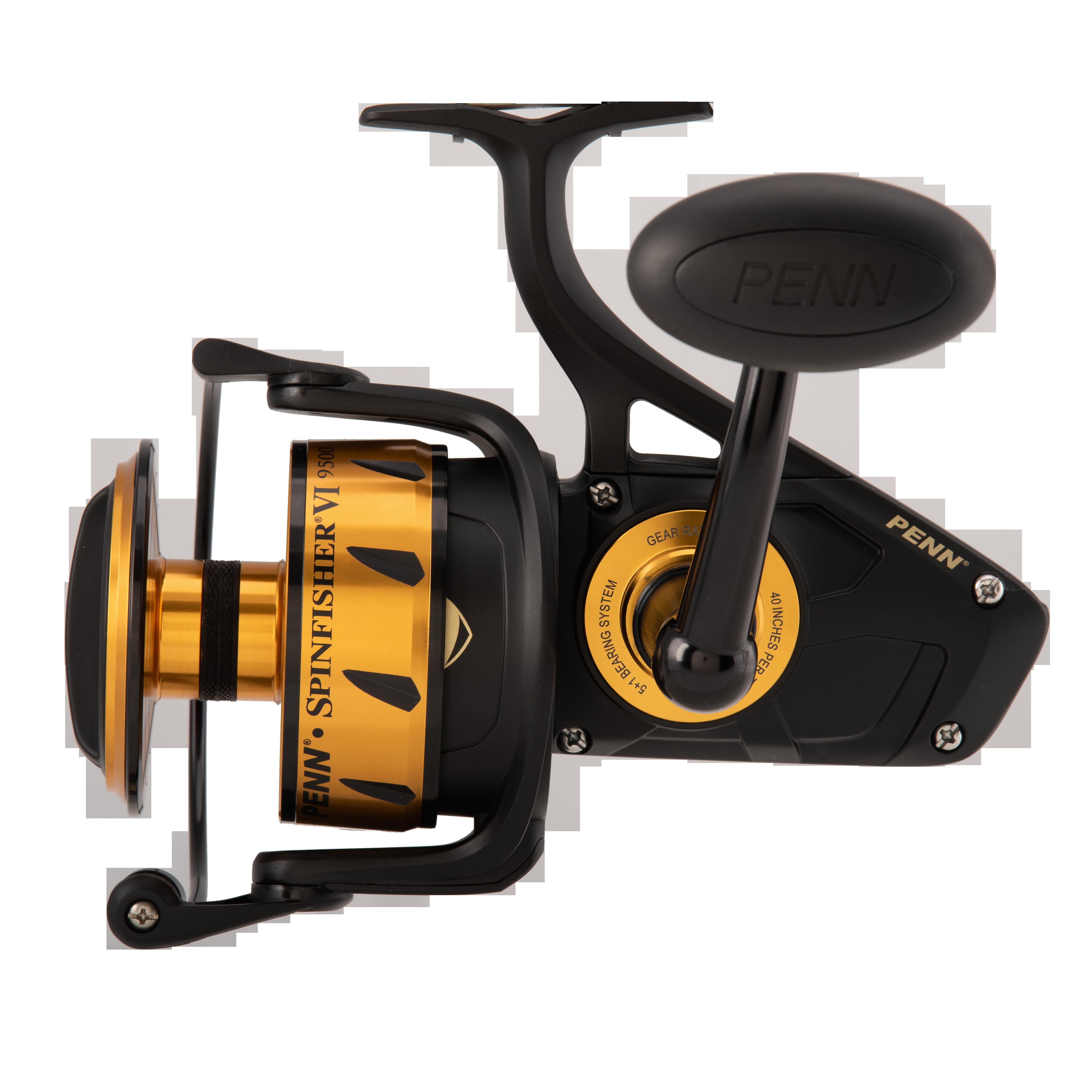 PENN Saltwater Casting Spinfisher VI Spinning Fishing Reel, Size