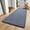 Blue-white-2' X 6' (Rectangular), variant on Soft 2x6 Runner Rug  Bedside Rugs For Bedroom Living Room Small Area Throw Indoor Hallway Carpets Memory Foam Laundry Teens Dorm Classroom Decor Blue