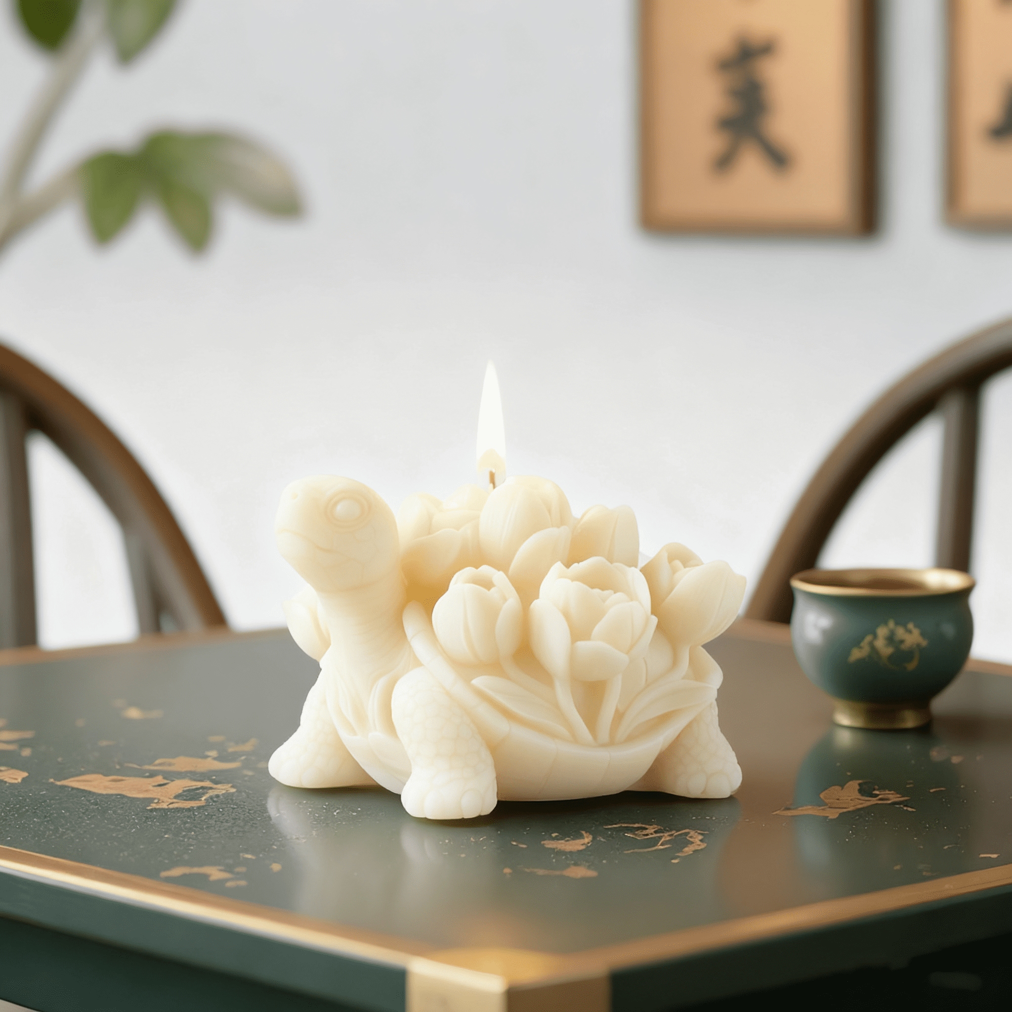 JDH 2PCS Geometric Tulip Cylinder Molds Silicone Wave Spiral Candle Mold - Silicone Resin Casting Molds for Candle & Resin & Soap Craft Supplies
