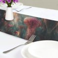thumbnail image 4 of Yayeee Table Runner 70 inches Long Home Kitchen Dinning Party Decoration, Psychedelic Forest, 4 of 7