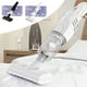 thumbnail image 1 of Aspiradora portátil de mano - 60W 3000PA aspiración para colchón, sofá, moqueta - 30 min de duración, copa de polvo de 0,3L, recargable USB, blanco y negro, 1 of 5