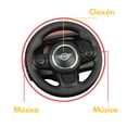 thumbnail image 4 of Carro montable para niños MINI COOPER Convertible 3 en 1 rojo con música y Claxon, 4 of 8