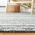 thumbnail image 3 of SAFAVIEH Marbella Neven Striped Area Rug, Ivory/Grey, 8' x 10', 3 of 10